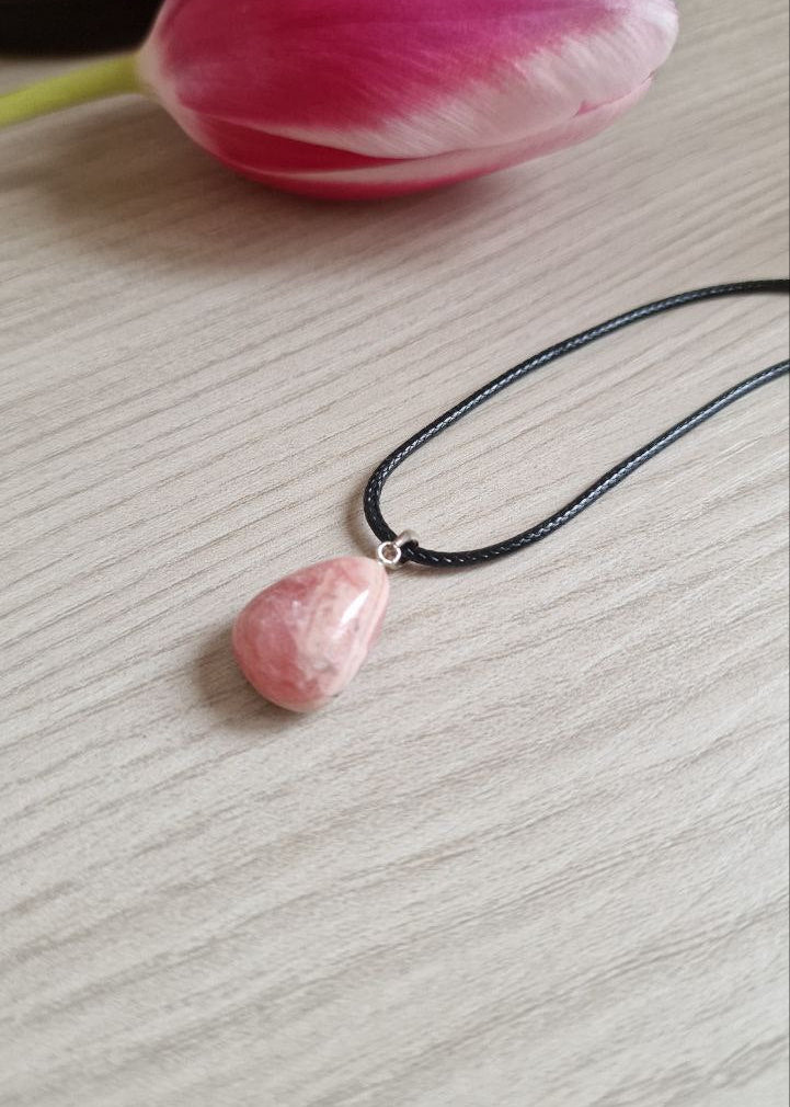 Collana di Rodocrosite