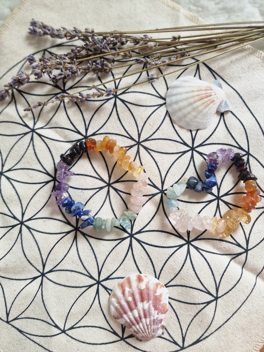 Bracciale con Chips 7 Chakra