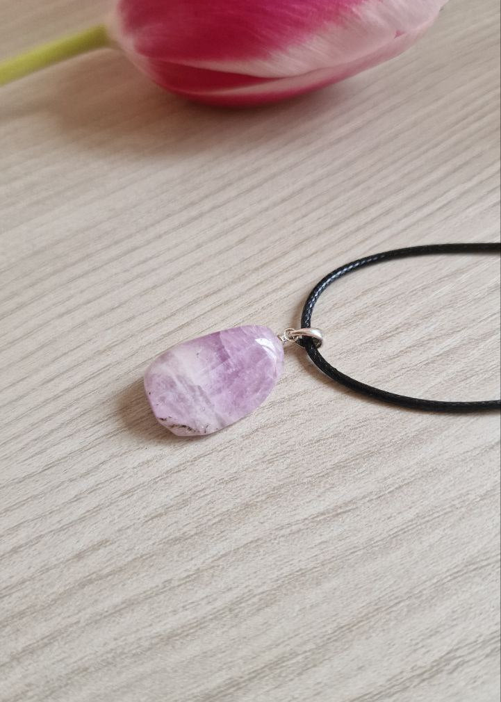 Collana di Lepidolite