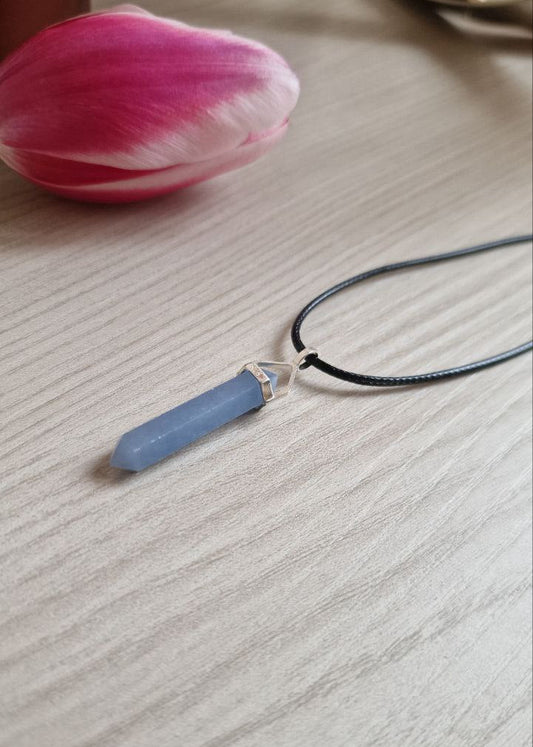 Collana con Angelite Biterminata