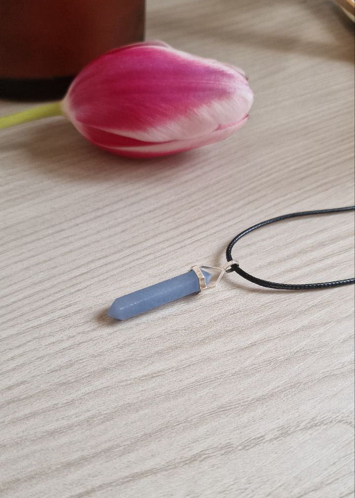 Collana con Angelite Biterminata