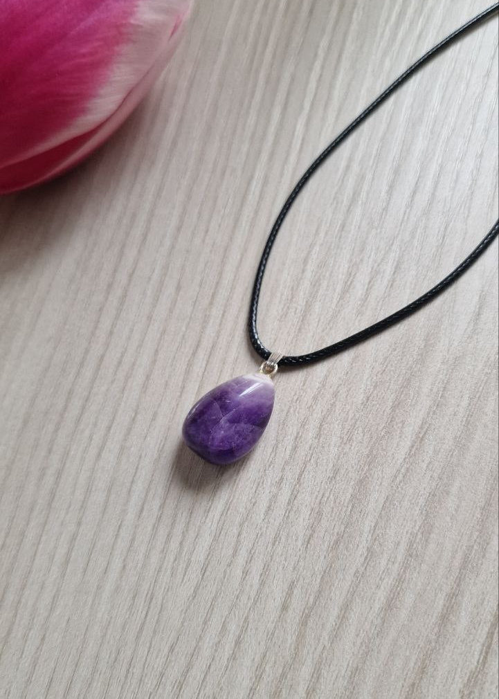 Collana di Ametista Chevron
