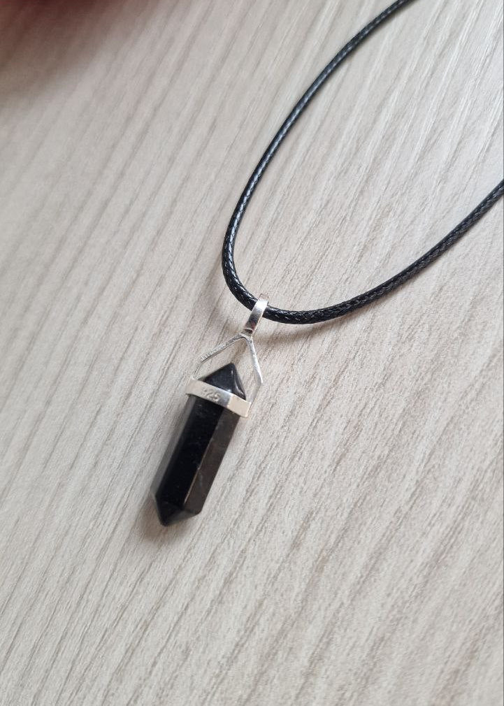 Collana di Shungite Biterminata